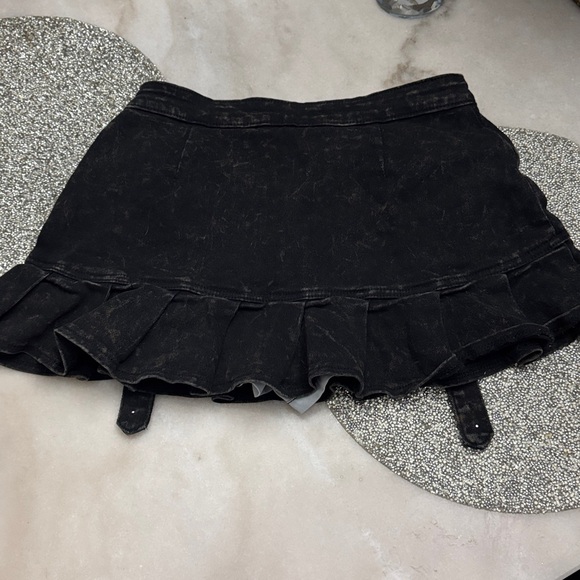 Black grunge skort small - Picture 6 of 10